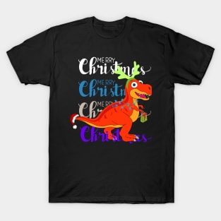 DIno Christmas T-Shirt